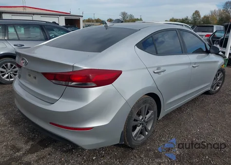 2018 Hyundai Elantra Sel from USA, damaged, VIN 5NPD84LF4JH220327